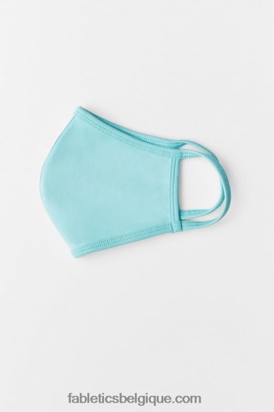 le masque solidaire femmes Fabletics 404P0T3033 cloche bleue irisée