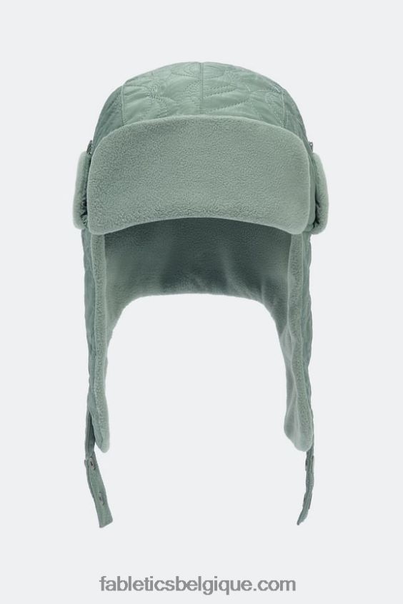 chapeau d\'aviateur matelassé femmes Fabletics 404P0T3025 fumée verte