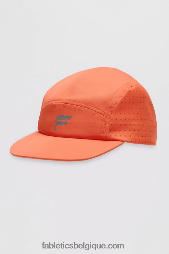 chapeau de performance à 5 panneaux femmes Fabletics 404P0T3029 nectar d'orange