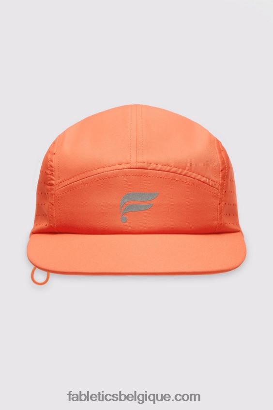chapeau de performance à 5 panneaux femmes Fabletics 404P0T3029 nectar d\'orange