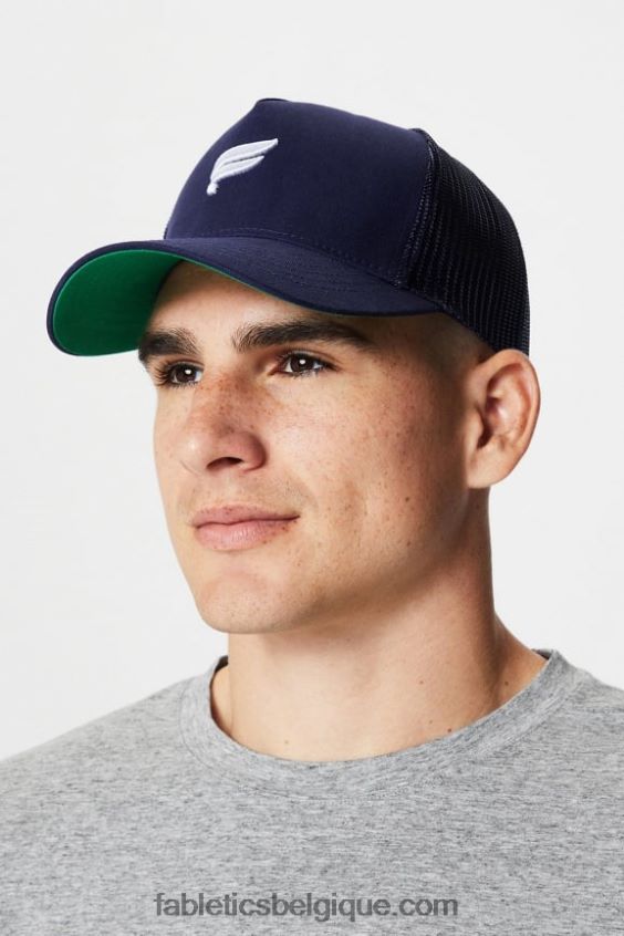 le chapeau de camionneur femmes Fabletics 404P0T3012 bleu marine profond