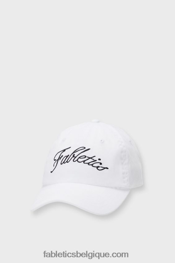 le chapeau de papa femmes Fabletics 404P0T3009 blanc classique