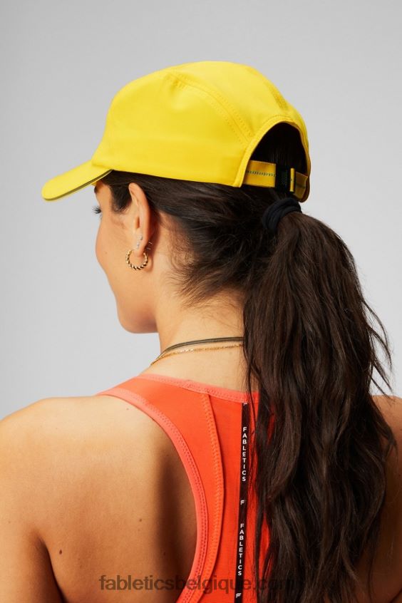 le chapeau fondamental femmes Fabletics 404P0T3016 Coucher de soleil jaune