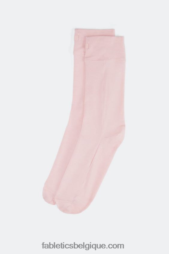 chaussette restaurée 9'' femmes Fabletics 404P0T2989 bruyère poussière rose