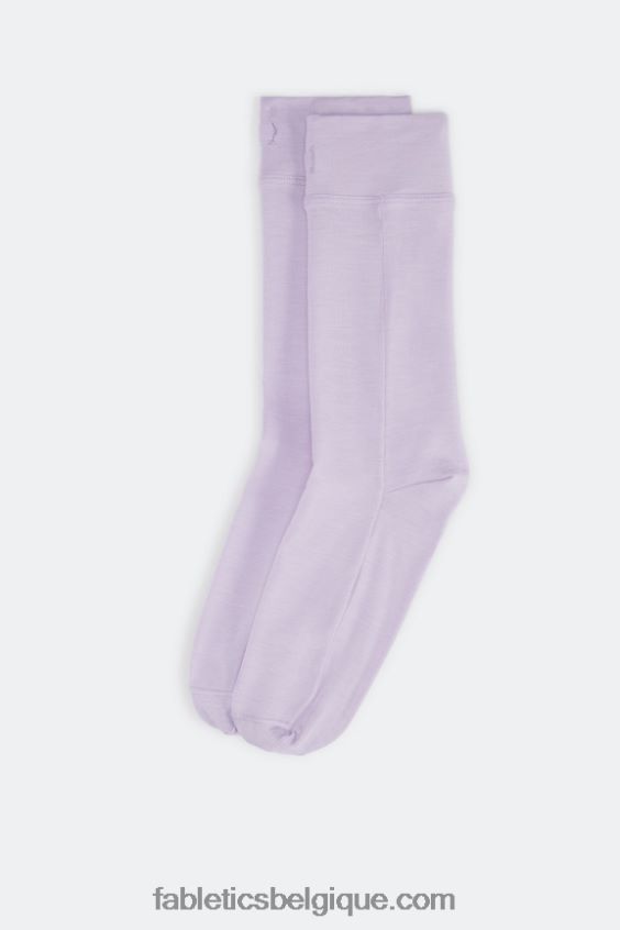 chaussette restaurée 9'' femmes Fabletics 404P0T2990 bruyère violet ciel