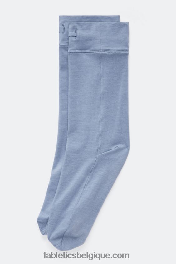 chaussette restaurée 9'' femmes Fabletics 404P0T2991 jean délavé