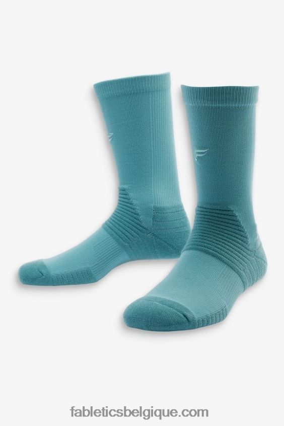 la chaussette d'équipage de performance femmes Fabletics 404P0T2993 vague arctique