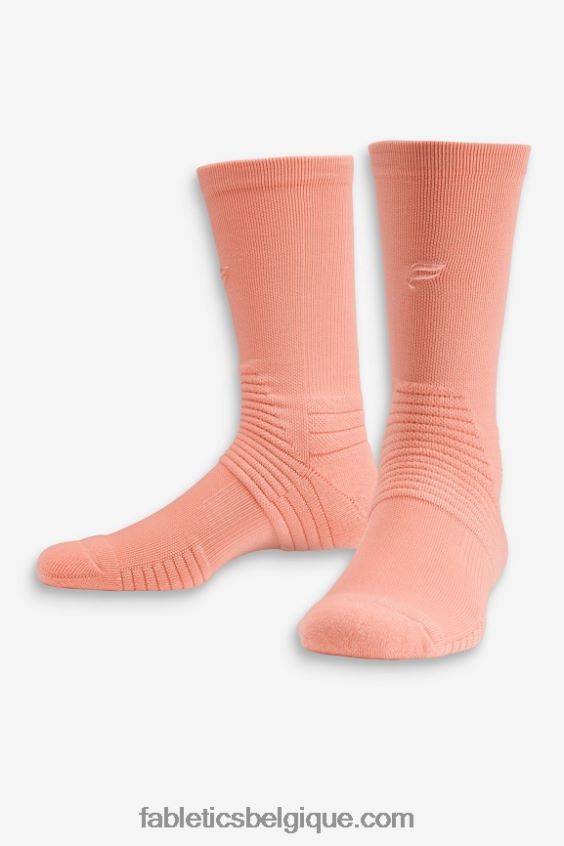 la chaussette d'équipage de performance femmes Fabletics 404P0T2994 argile toscane