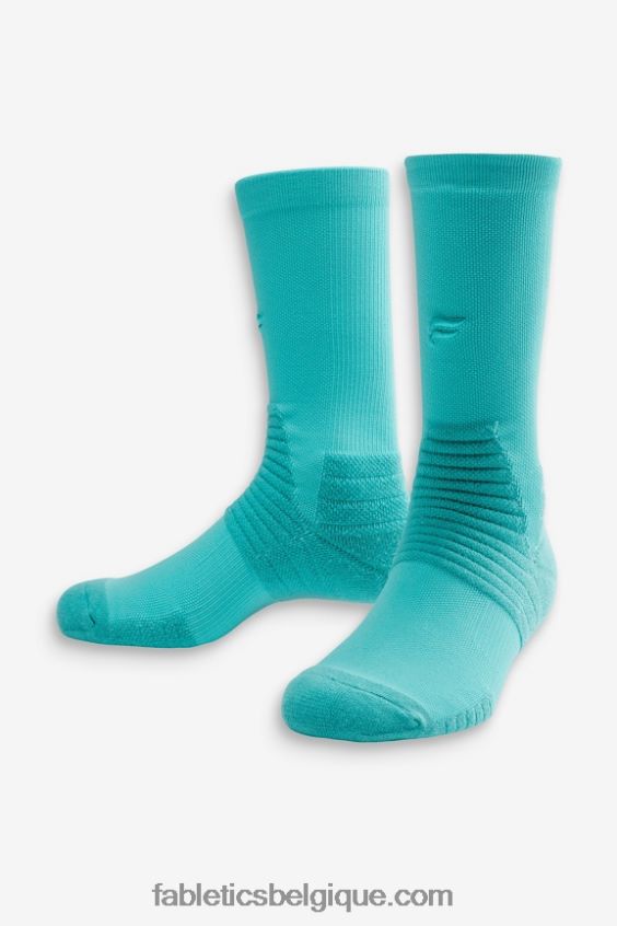 la chaussette d'équipage de performance femmes Fabletics 404P0T2996 mer aqua