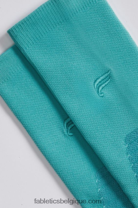 la chaussette d\'équipage de performance femmes Fabletics 404P0T2996 mer aqua