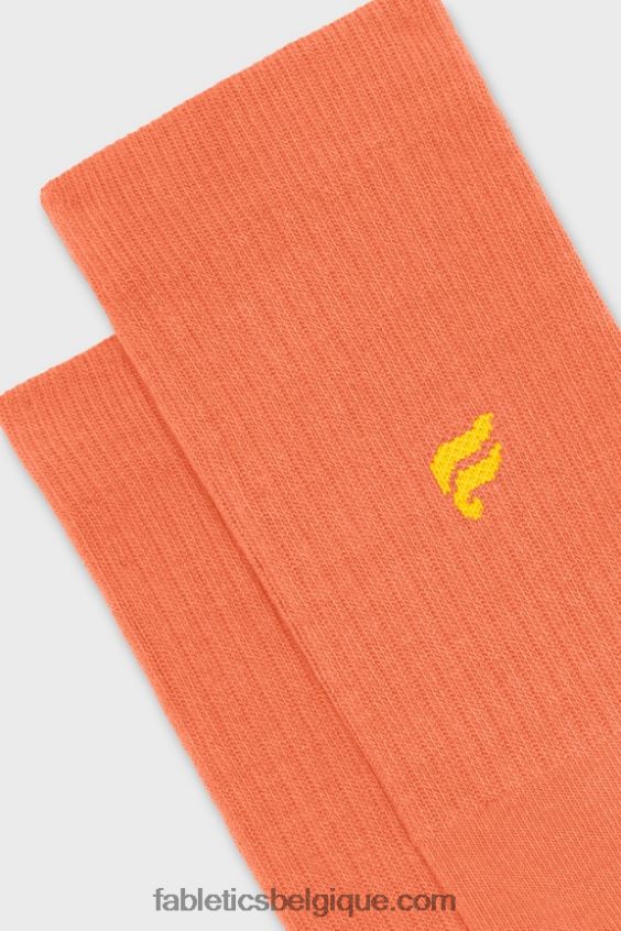 la chaussette de tous les jours femmes Fabletics 404P0T2965 orange passion