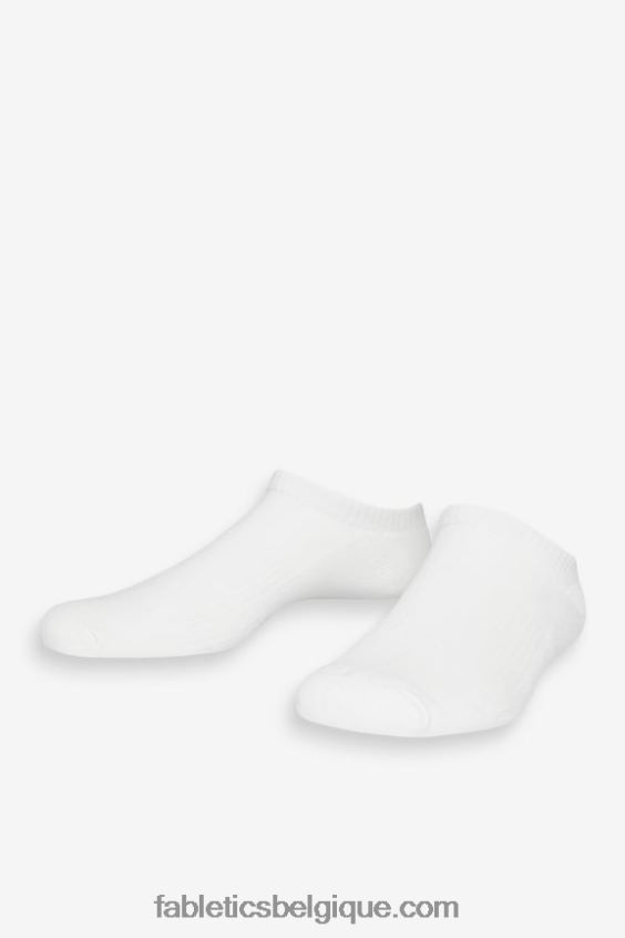 la chaussette de tous les jours femmes Fabletics 404P0T2975 blanc classique