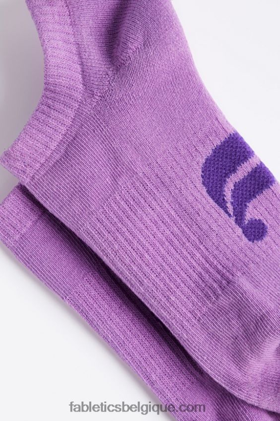 la chaussette de tous les jours femmes Fabletics 404P0T2977 fumée mauve