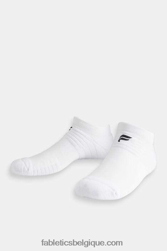 la chaussette performante femmes Fabletics 404P0T2979 blanc classique