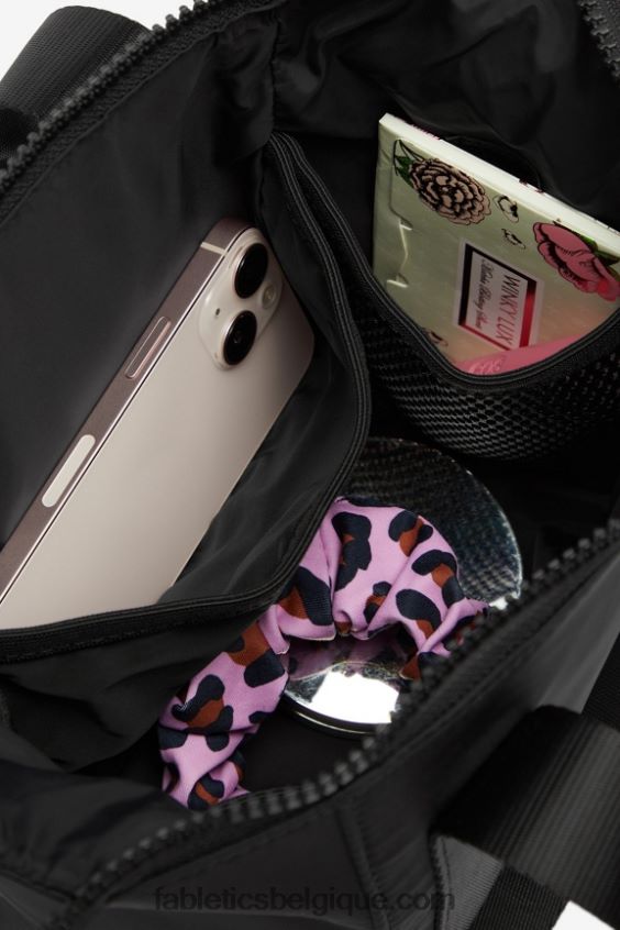 sac de sport mini grip femmes Fabletics 404P0T2928 noir