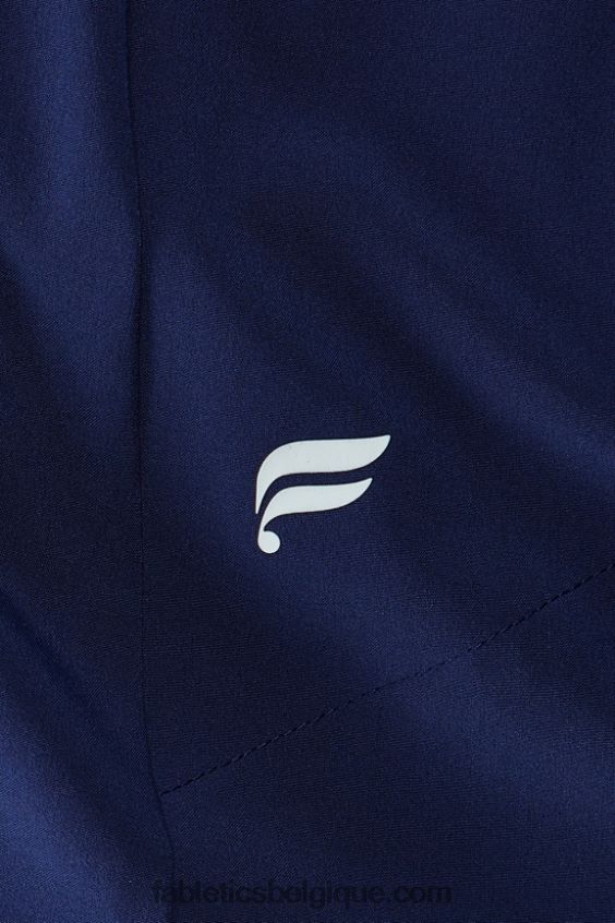 jupe à poche tissée avec short intégré femmes Fabletics 404P0T626 marine collégiale/marine collégiale