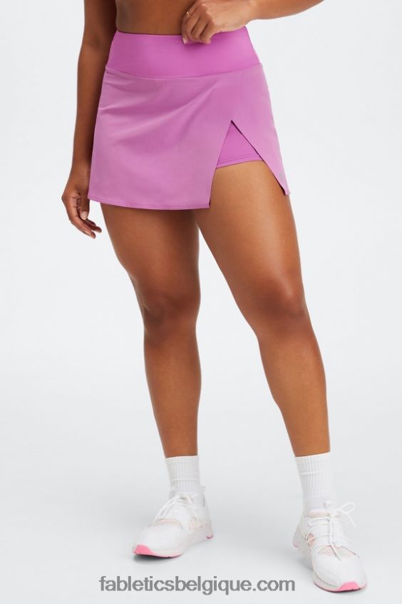 jupe-short à poches escamotables femmes Fabletics 404P0T638 noir/étain