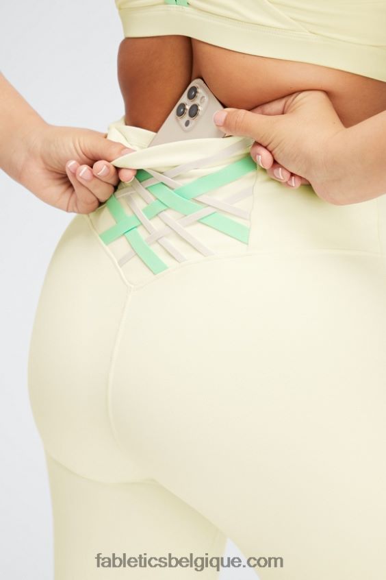 boost powerhold legging taille haute 7/8 61 femmes Fabletics 404P0T855 aigrette/multiple