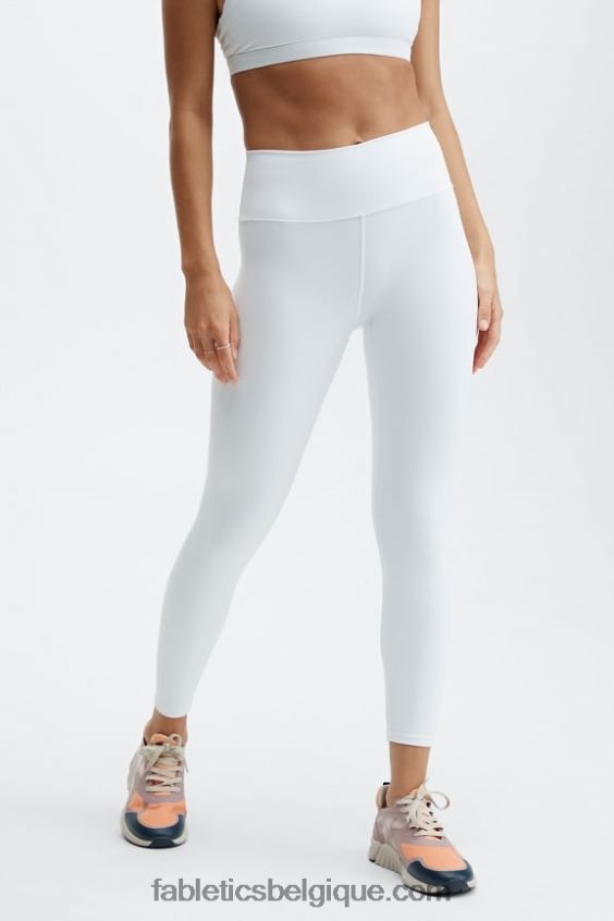 boost powerhold legging taille haute 7/8 61 femmes Fabletics 404P0T856 blanc/glaçon multi