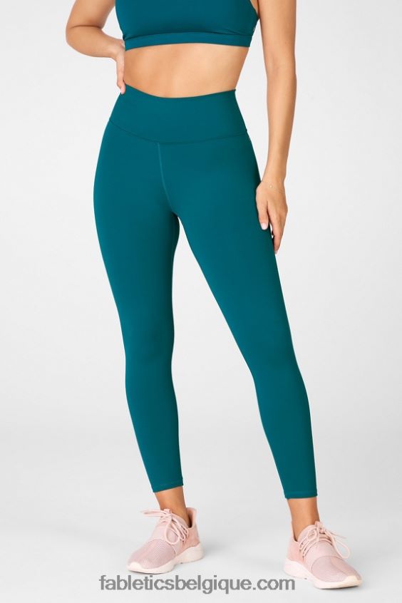 boost powerhold legging taille haute 7/8 63 femmes Fabletics 404P0T866 fjord/multiple