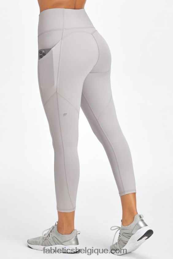 capri taille haute oasis pureluxe femmes Fabletics 404P0T960 gris minéral