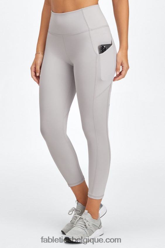 capri taille haute oasis pureluxe femmes Fabletics 404P0T960 gris minéral