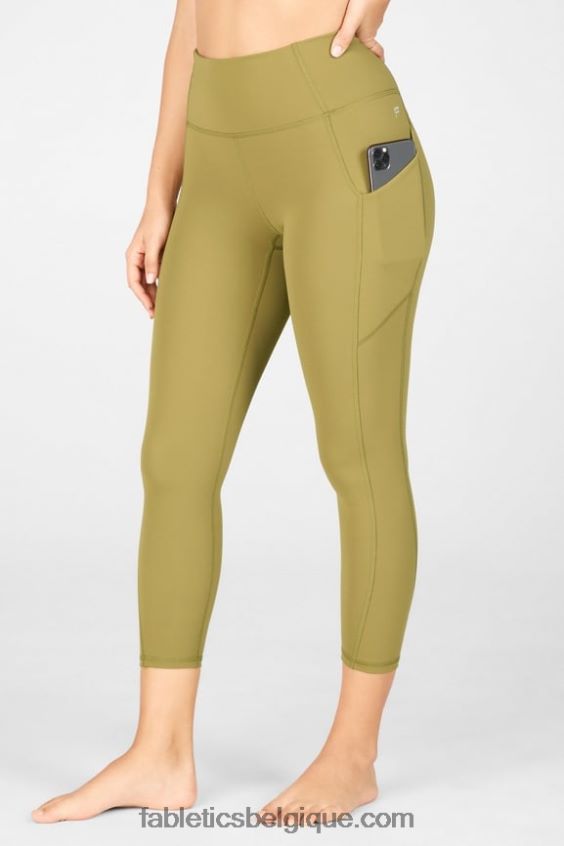 capri taille haute oasis pureluxe femmes Fabletics 404P0T966 thym