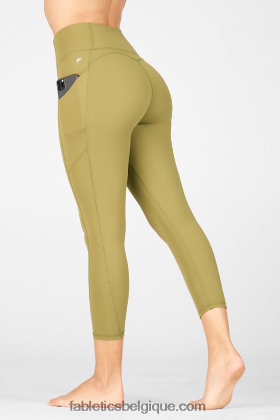capri taille haute oasis pureluxe femmes Fabletics 404P0T966 thym