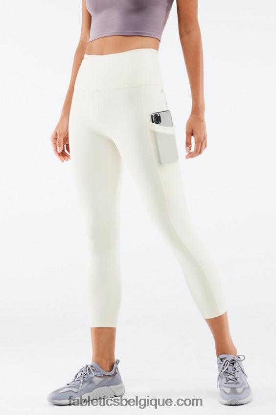 capri taille haute powerhold 45 femmes Fabletics 404P0T772 soie