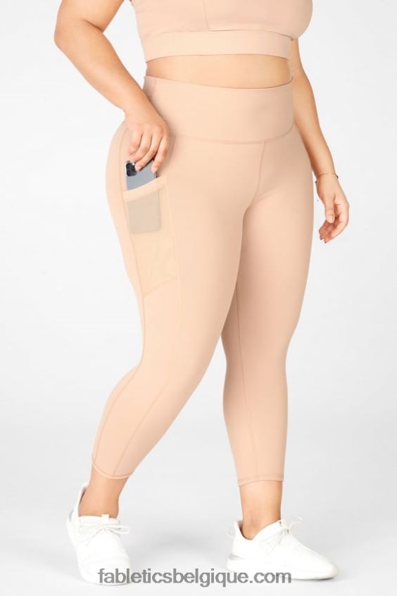 capri taille haute powerhold 47 femmes Fabletics 404P0T780 café olé