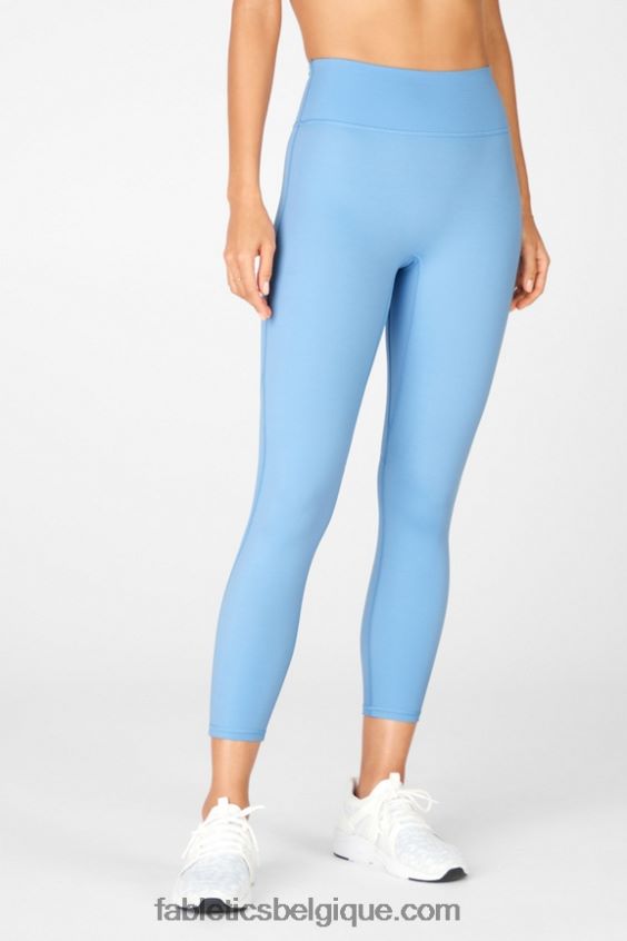 capri taille haute trinity motion365 femmes Fabletics 404P0T1223 surf bleu