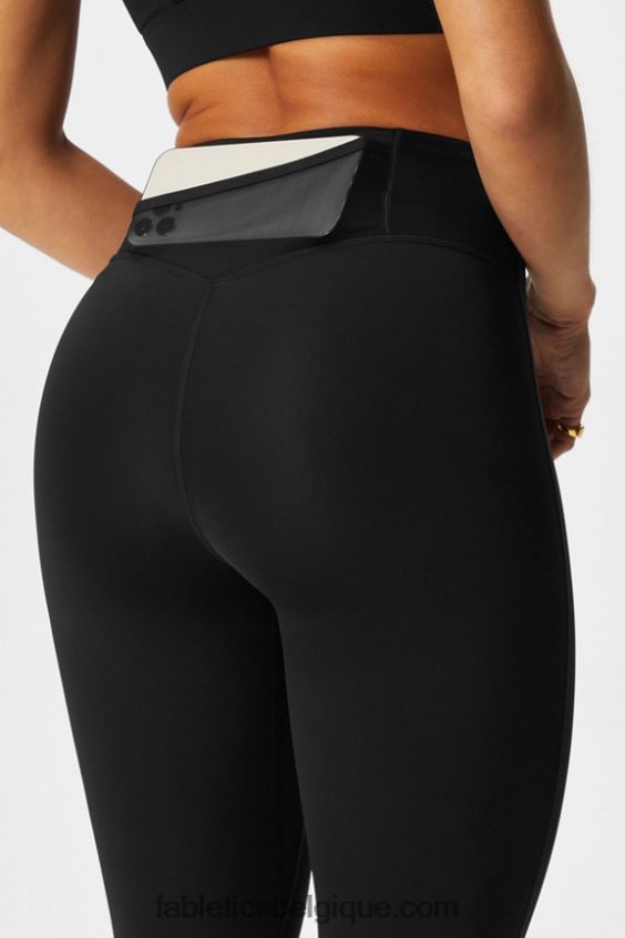 capri taille haute trinity motion365+ femmes Fabletics 404P0T991 noir