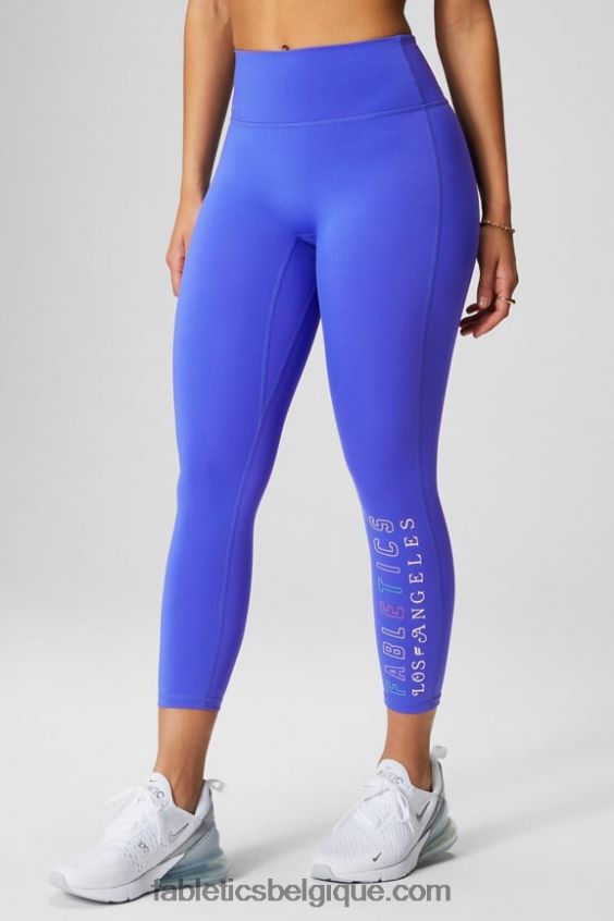 capri taille haute trinity motion365+ femmes Fabletics 404P0T992 évasion extrême royal/rose/graphique