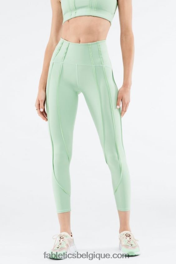 contour ultraluxe taille haute 7/8 femmes Fabletics 404P0T1269 sarcelle/aloès poussiéreux