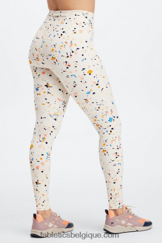 courir n'importe où motion365 hw 7/8 legging femmes Fabletics 404P0T1100 logo terrazzo/réfléchissant