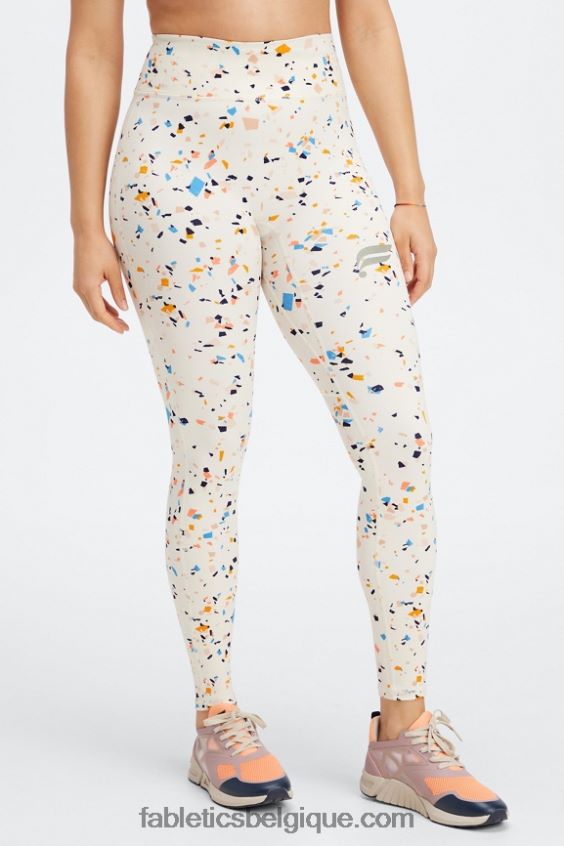 courir n\'importe où motion365 hw 7/8 legging femmes Fabletics 404P0T1100 logo terrazzo/réfléchissant