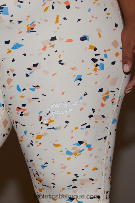courir n\'importe où motion365 hw 7/8 legging femmes Fabletics 404P0T1101 logo terrazzo/réfléchissant