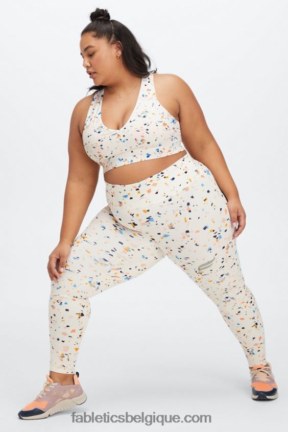 courir n\'importe où motion365 hw 7/8 legging femmes Fabletics 404P0T1101 logo terrazzo/réfléchissant