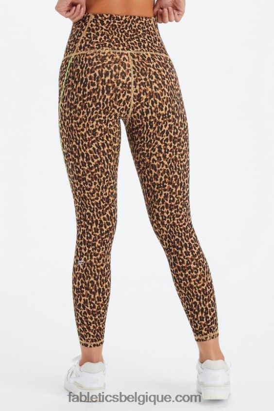 définir le legging powerhold ultra hw 7/8 femmes Fabletics 404P0T1014 guépard ondulé/surligneur