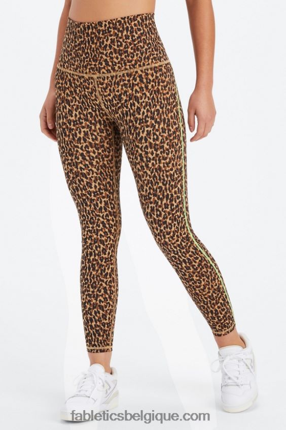 définir le legging powerhold ultra hw 7/8 femmes Fabletics 404P0T1014 guépard ondulé/surligneur