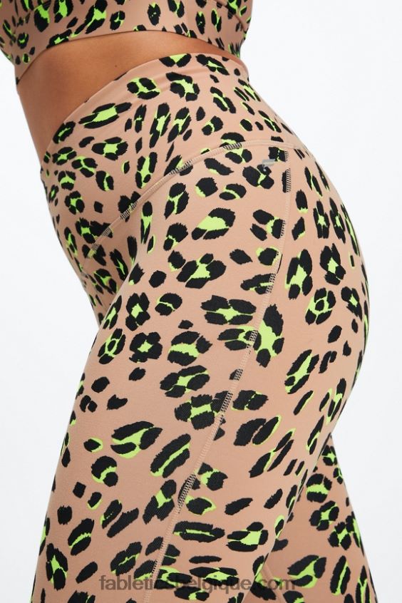 définir le legging powerhold ultra hw 7/8 femmes Fabletics 404P0T1015 lion ondulé du désert