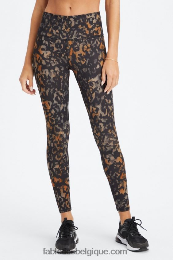 définir le legging taille haute powerhold 74 femmes Fabletics 404P0T974 camouflage sauvage