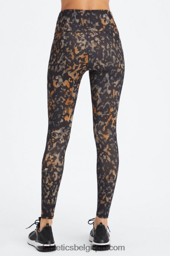 définir le legging taille haute powerhold 74 femmes Fabletics 404P0T974 camouflage sauvage