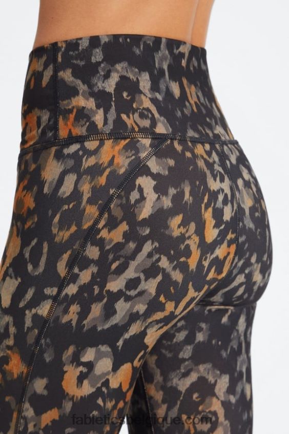 définir le legging taille haute powerhold 74 femmes Fabletics 404P0T974 camouflage sauvage