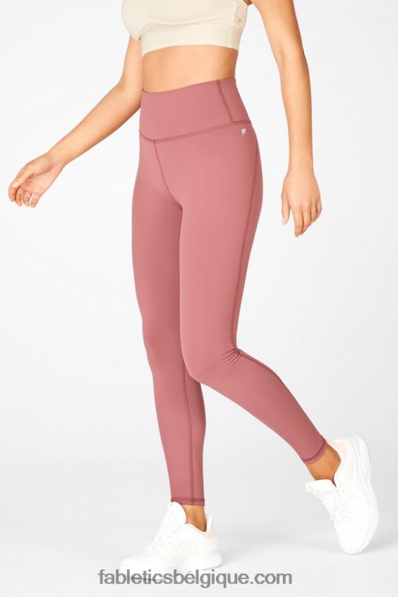 définir le legging taille haute powerhold 75 femmes Fabletics 404P0T979 rouge foncé