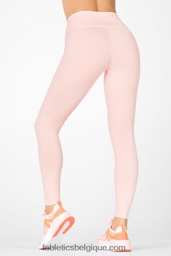 définir le legging taille haute powerhold 75 femmes Fabletics 404P0T980 rose perle