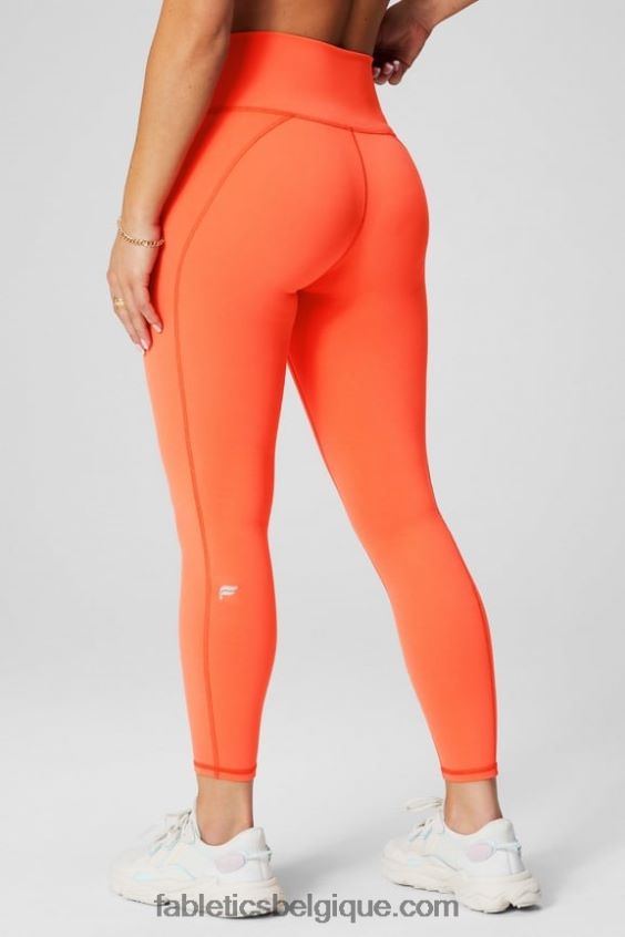 définir powerhold taille haute 7/8 legging 22 femmes Fabletics 404P0T654 aigrette/déformée