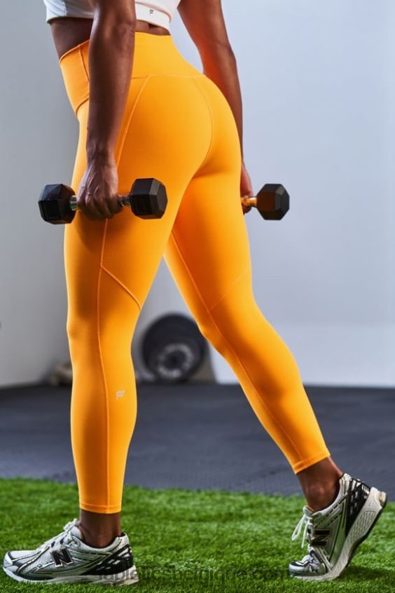 définir powerhold taille haute 7/8 legging 22 femmes Fabletics 404P0T655 sport classique blanc/ombré