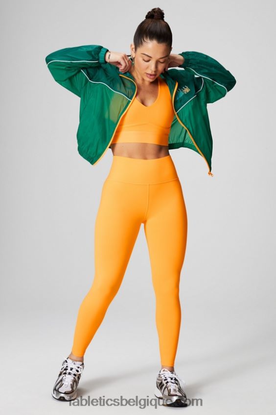 définir powerhold taille haute 7/8 legging 22 femmes Fabletics 404P0T655 sport classique blanc/ombré