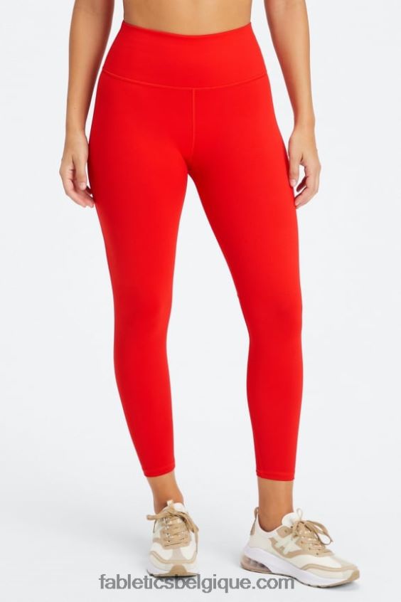 définir powerhold taille haute 7/8 legging 22 femmes Fabletics 404P0T656 iris flou/teinture rose